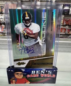 2010 ABSOLUTE MEMORABILIA SPECTRUM GOLD AUTOGRAPHS #107 ANTONIO BROWN /99