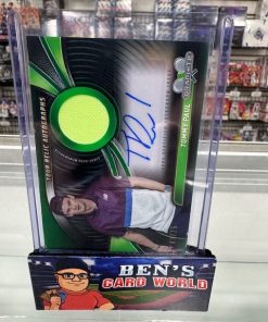 2024 TOPPS GRAPHITE TOUR RELIC AUTOGRAPHS GREEN REFRACTORS #TRATPL TOMMY PAUL /75