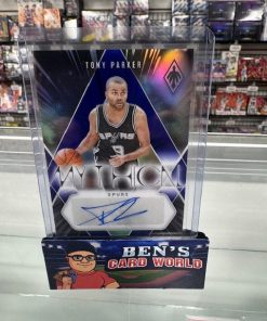 2023-24 PANINI PHOENIX MYTHICAL AUTOGRAPHS BLUE #29 TONY PARKER /25