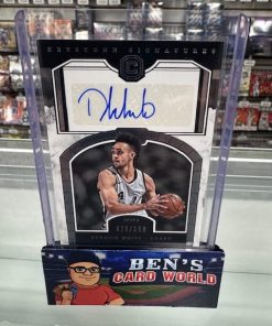 2017-18 PANINI CORNERSTONES KEYSTONE SIGNATURES #20 DERRICK WHITE /159