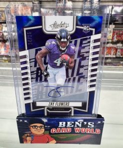 2023 ABSOLUTE SIGNATURES BLUE DIAMONDS #111 ZAY FLOWERS /15