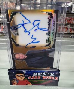 2024 LEAF METAL THE IMMORTALS AUTOGRAPH GOLD #IAMD1 MICHAEL DOUGLAS /100