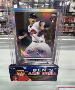 2022 TOPPS CHROME UPDATE AUTOGRAPHS #ACSST SPENCER STRIDER