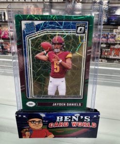 2024 DONRUSS OPTIC GREEN VELOCITY #248 JAYDEN DANIELS RR