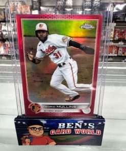 2022 TOPPS CHROME RED REFRACTORS #120 CEDRIC MULLINS /5