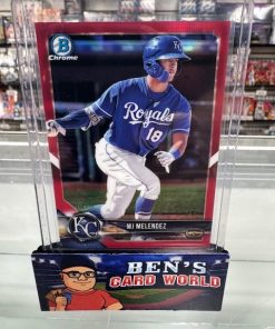 2018 BOWMAN CHROME PROSPECTS RED REFRACTORS #BCP64 MJ MELENDEZ /5