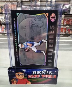 2021 PANINI ILLUSIONS HOLOHEROES #HHJH5 JUSTIN HERBERT