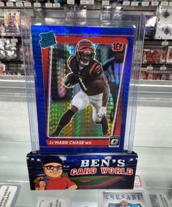 2021 DONRUSS OPTIC BLUE HYPER #207 JA'MARR CHASE RR