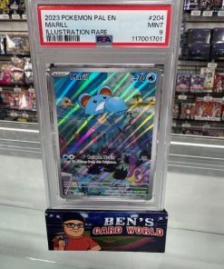 2023 POKEMON SCARLET AND VIOLET PALDEA EVOLVED #204 MARILL IR PSA 9