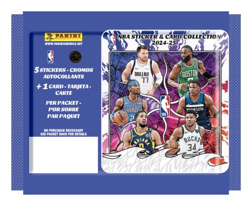 2024-25 PANINI NBA STICKER AND CARD COLLECTION - STICKER PACK